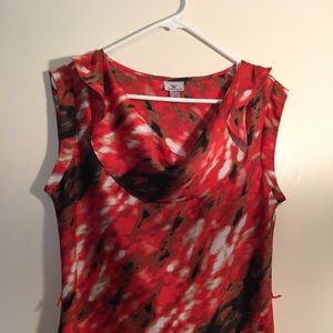 Large Worthington sleeveless blouse for sale ☻